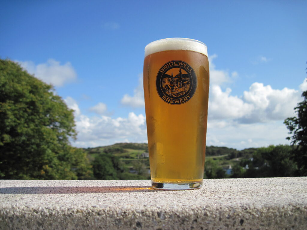 Bridewell Blond pint 2 Pint of Bridewell Blond