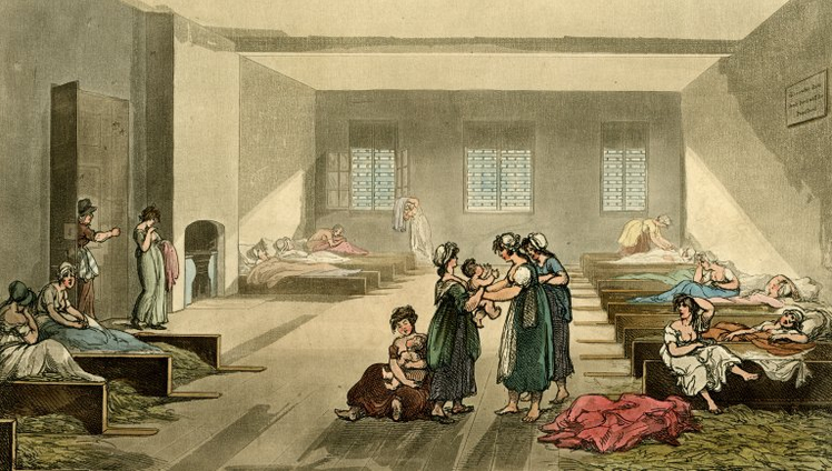 Bridewell London 1808 Pass Room Bridewell London 1808 Pass Room